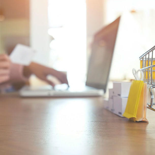 ecommerce store cart supermarket